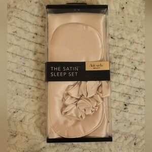 Kitsch Satin Sleep Set in Blush